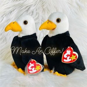 Baldy the Eagle Ty Beanie Baby